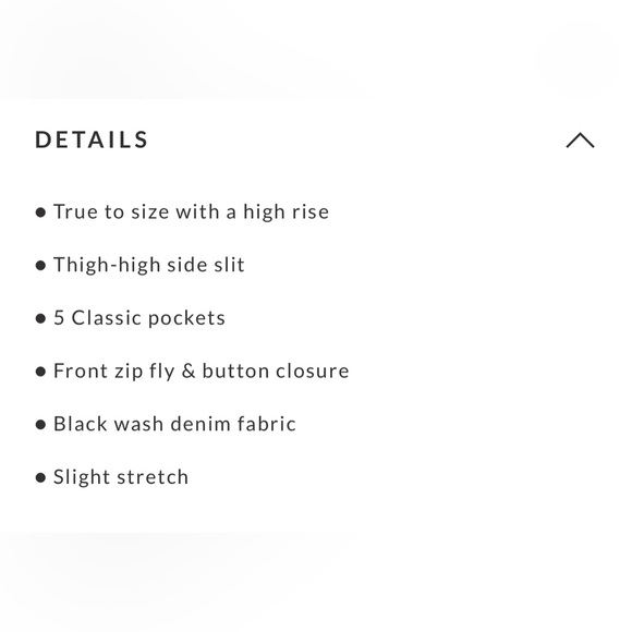 Side Slit Denim Skirt - Picture 7 of 7